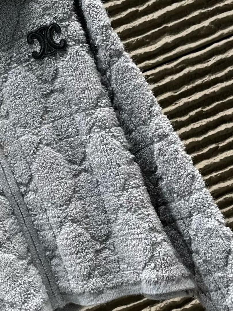 PADDED JACKET WITH FUR COLLAR