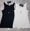 RIBBED SLEEVELESS TANK TOP