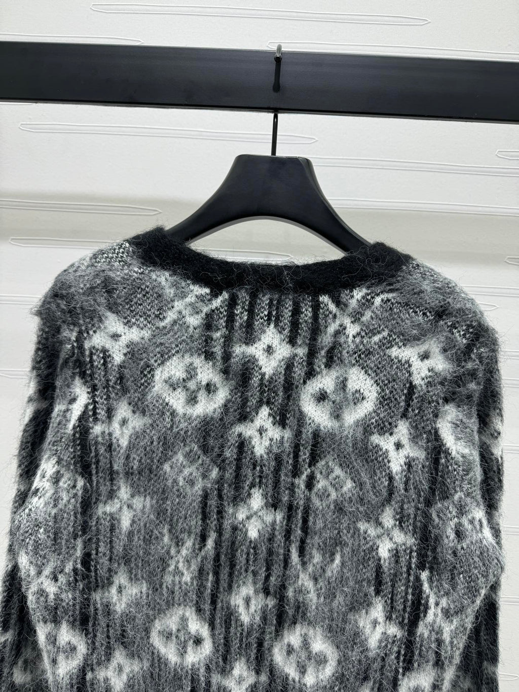 MONOGRAMMED KNIT CARDIGAN