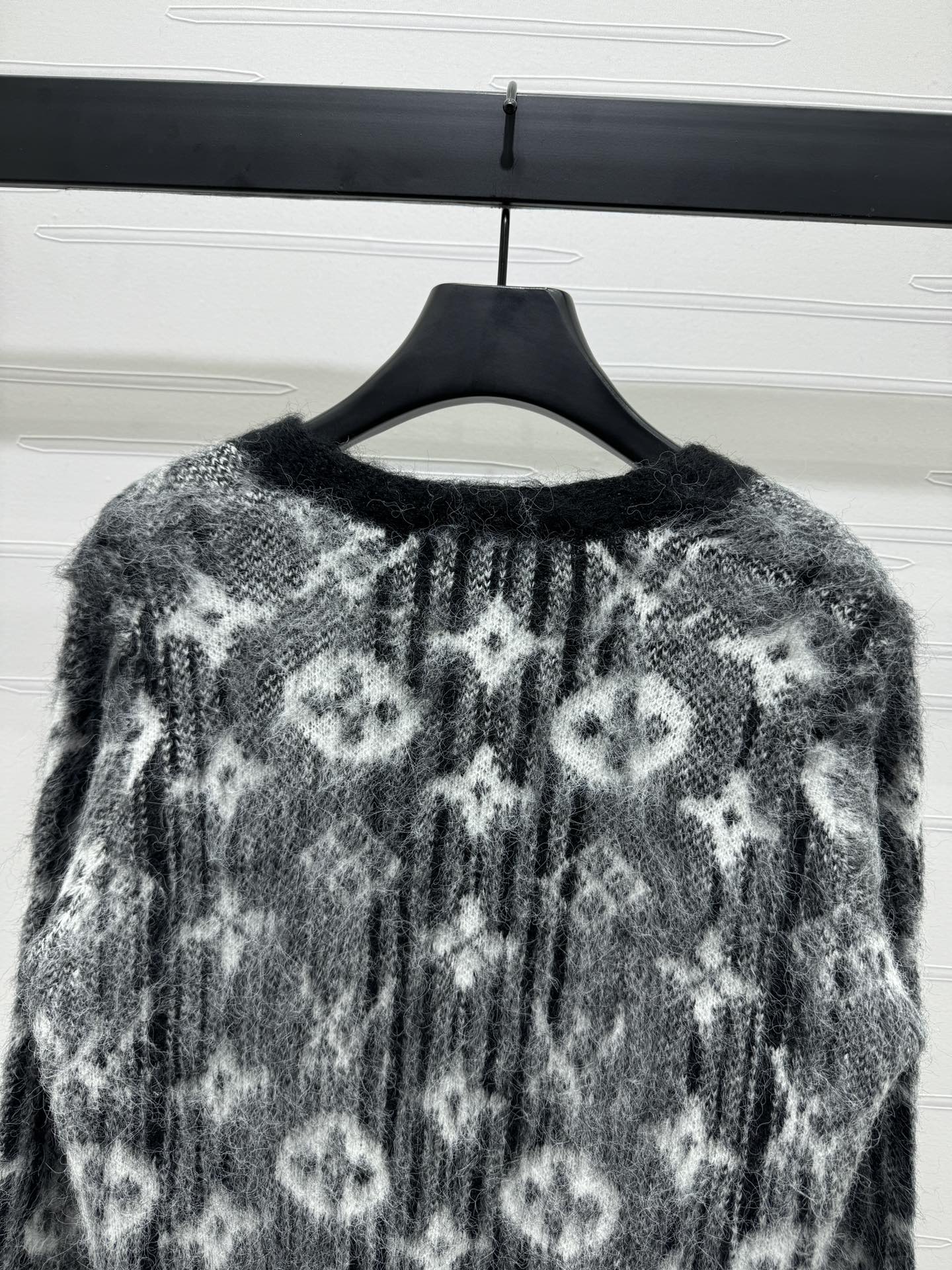 MONOGRAMMED KNIT CARDIGAN