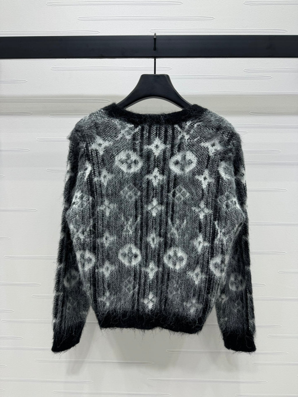 MONOGRAMMED KNIT CARDIGAN