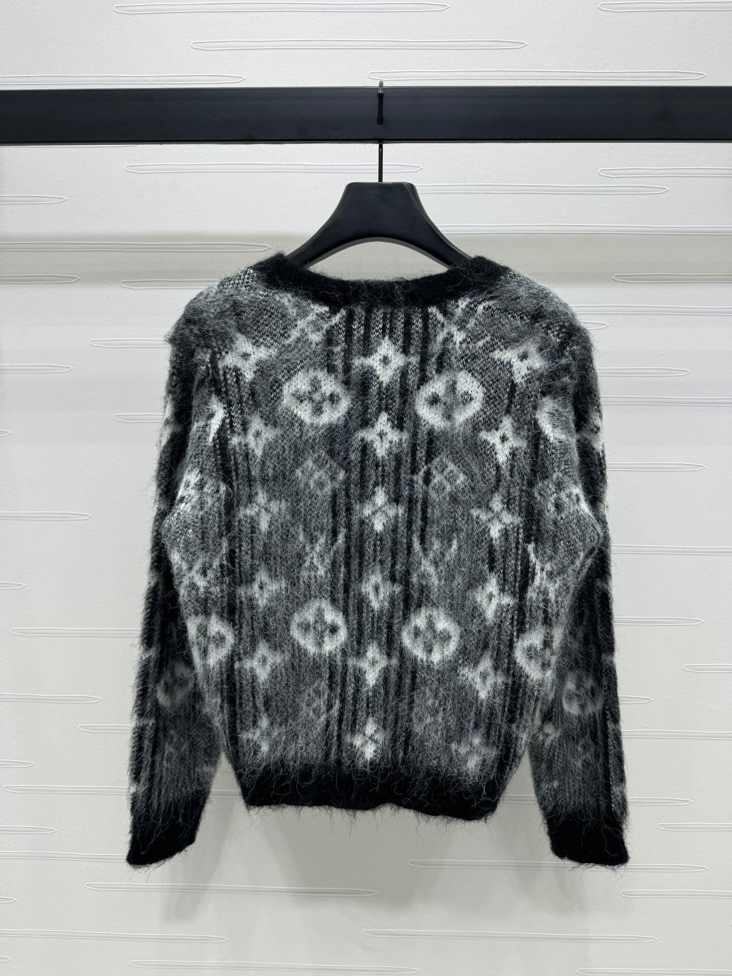 MONOGRAMMED KNIT CARDIGAN