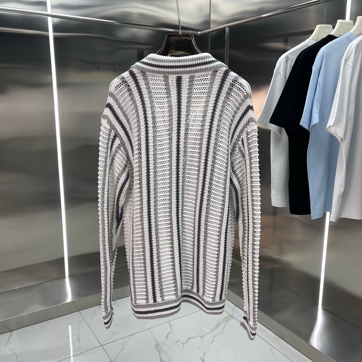 EMBROIDERED KNIT SWEATER SET - UNISEX