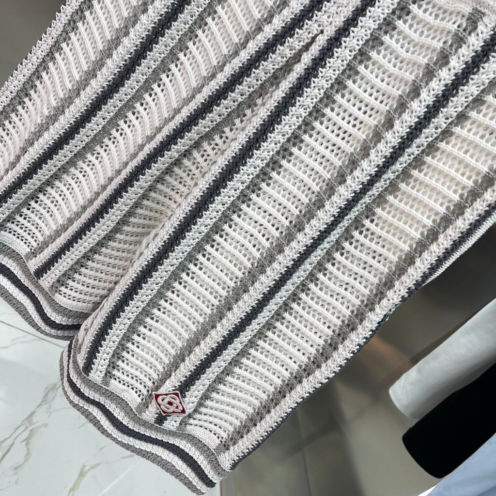 EMBROIDERED KNIT SWEATER SET - UNISEX