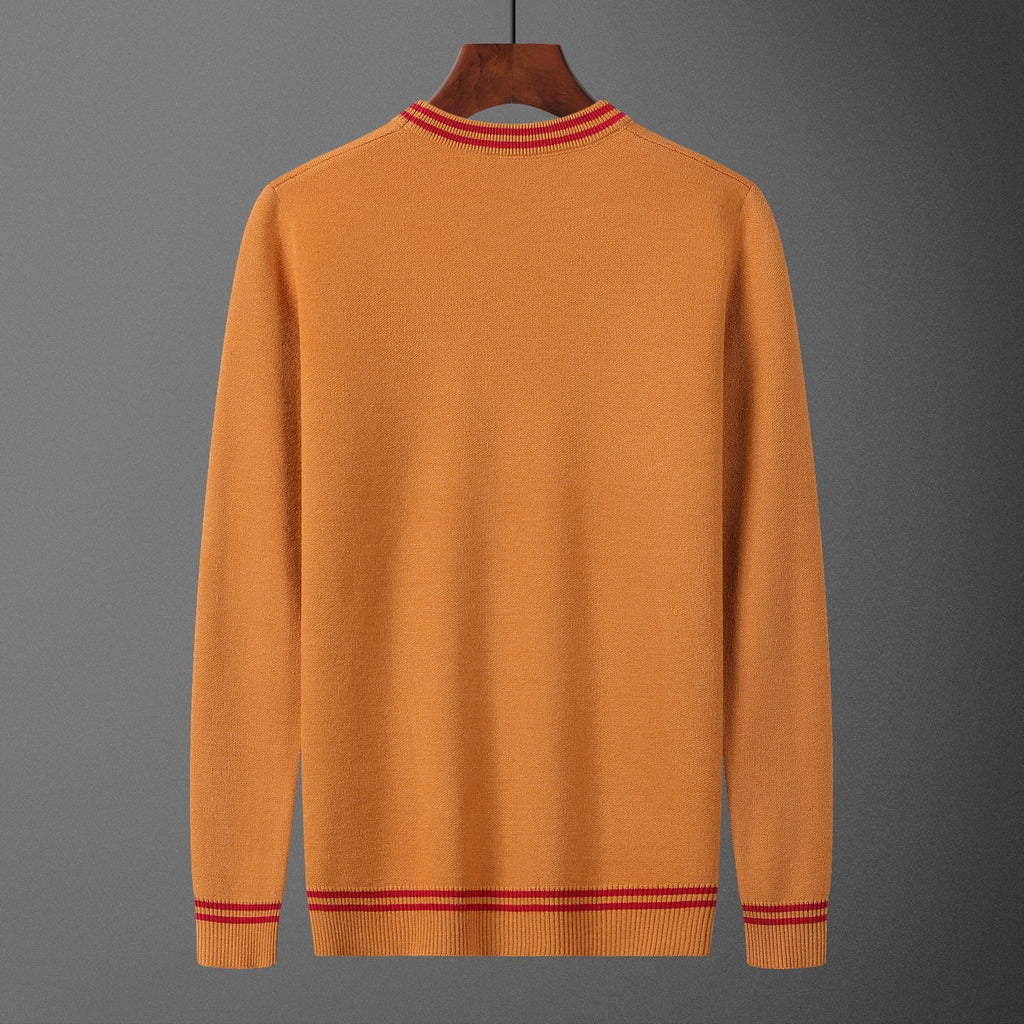 MODAL KNIT SWEATER - ORANGE