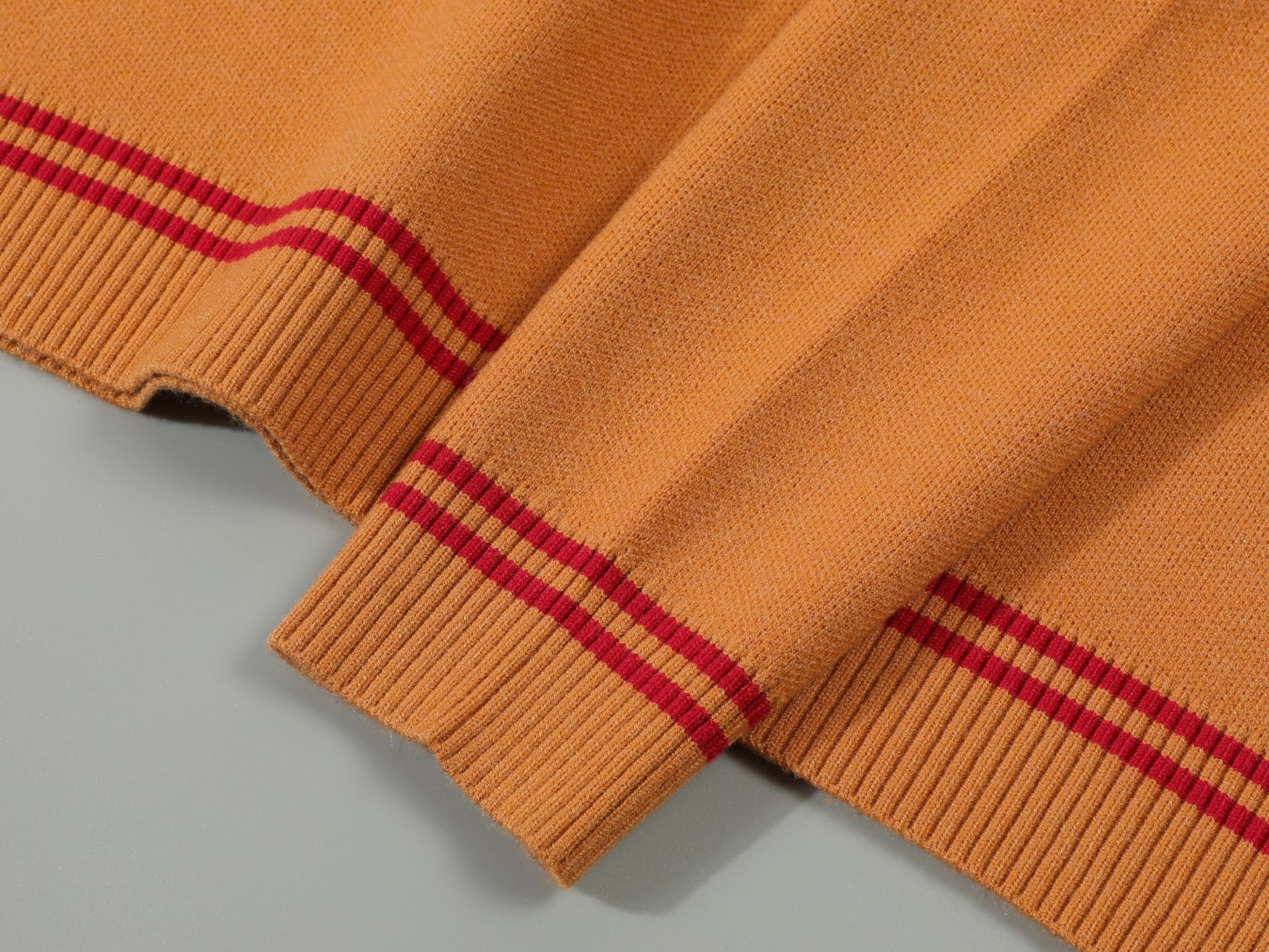 MODAL KNIT SWEATER - ORANGE